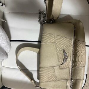 Zadig and Voltaire Beige Crossbody Purse